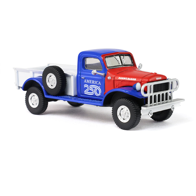 1/64 1946 Dodge Power Wagon America's 250 Edition, Anniversary Collection Series 18 by GreenLight Collectibles