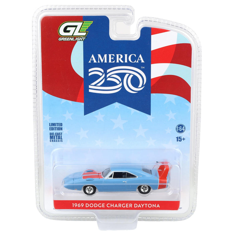 1/64 1969 Dodge Charger Daytona America's 250 Edition, Anniversary Collection Series 18 by GreenLight Collectibles