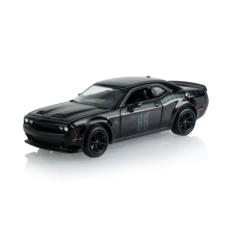 1/64 2017 Dodge Challenger, SXT Plus Coupe, Black Bandit Series 31