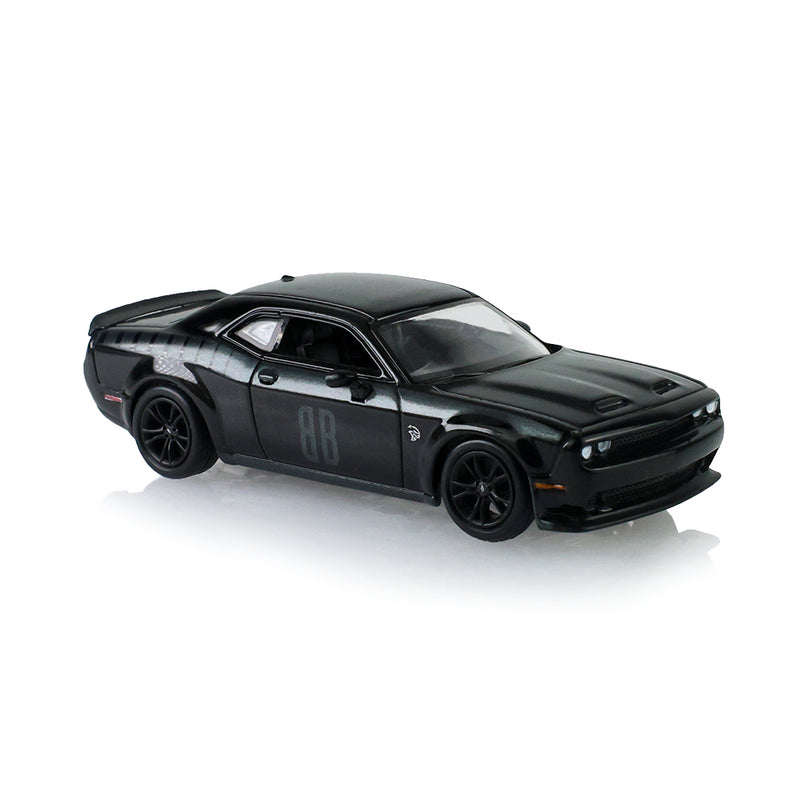 1/64 2017 Dodge Challenger, SXT Plus Coupe, Black Bandit Series 31
