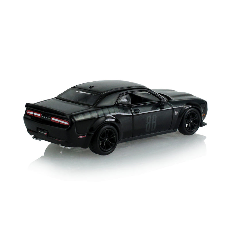 1/64 2017 Dodge Challenger, SXT Plus Coupe, Black Bandit Series 31