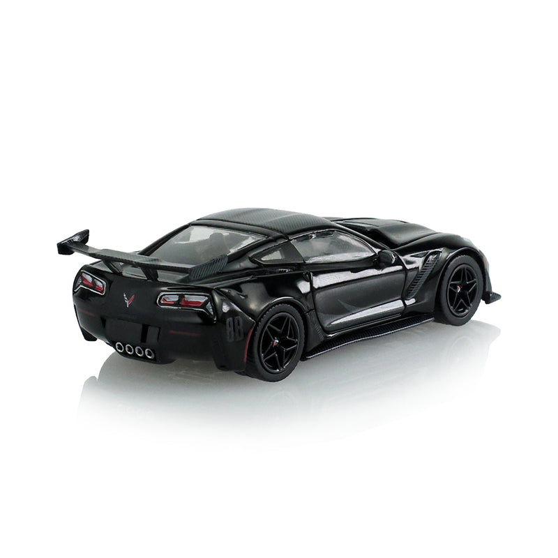 1/64 2019 Chevrolet Corvette ZR1 Hard Top, Black Bandit Series 31