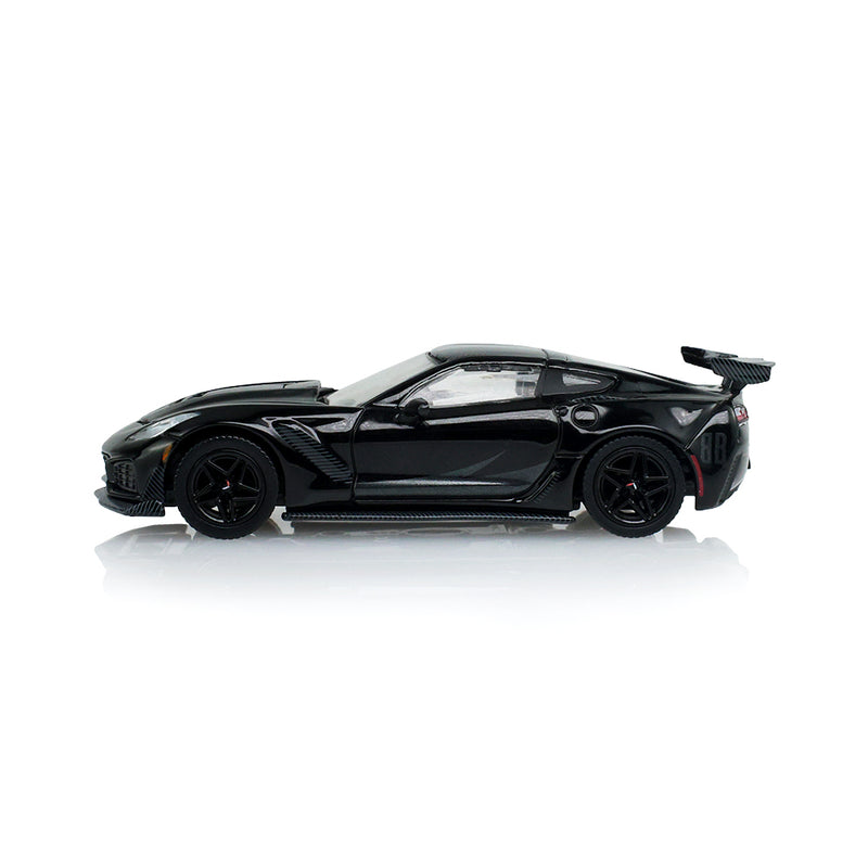 1/64 2019 Chevrolet Corvette ZR1 Hard Top, Black Bandit Series 31