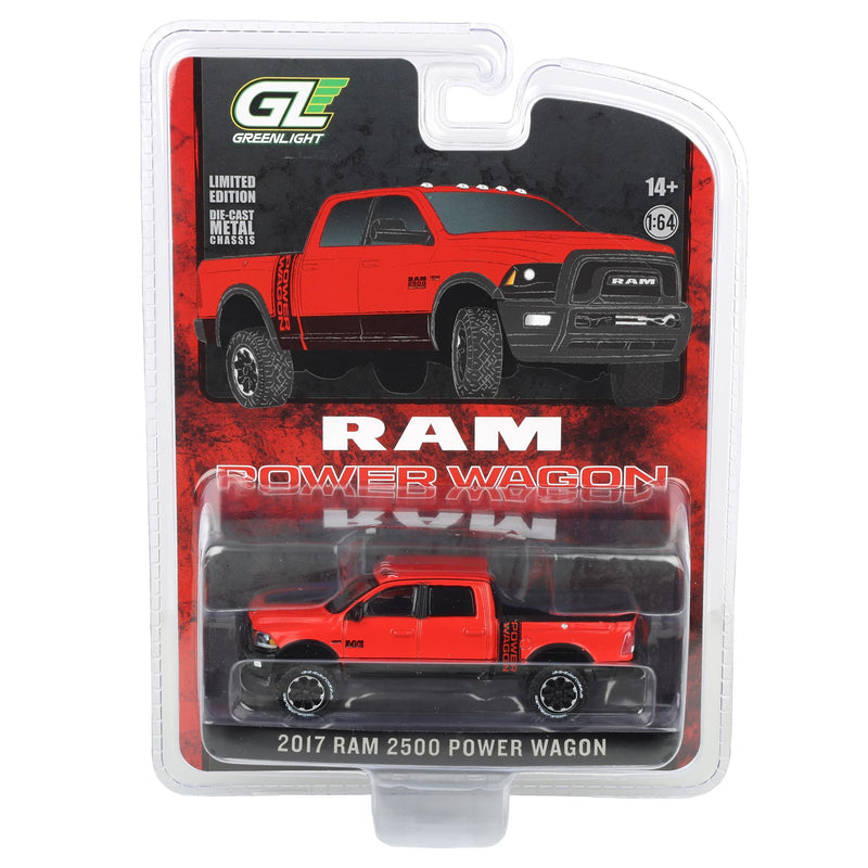1/64 2017 Ram 2500 Flame Red Power Wagon
