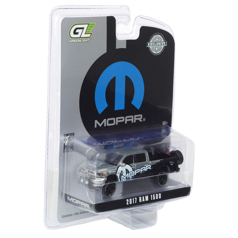 Raw Chase Unit ~ 1/64 2017 Ram 1500 MOPAR Off-Road Edition by GreenLight Collectibles