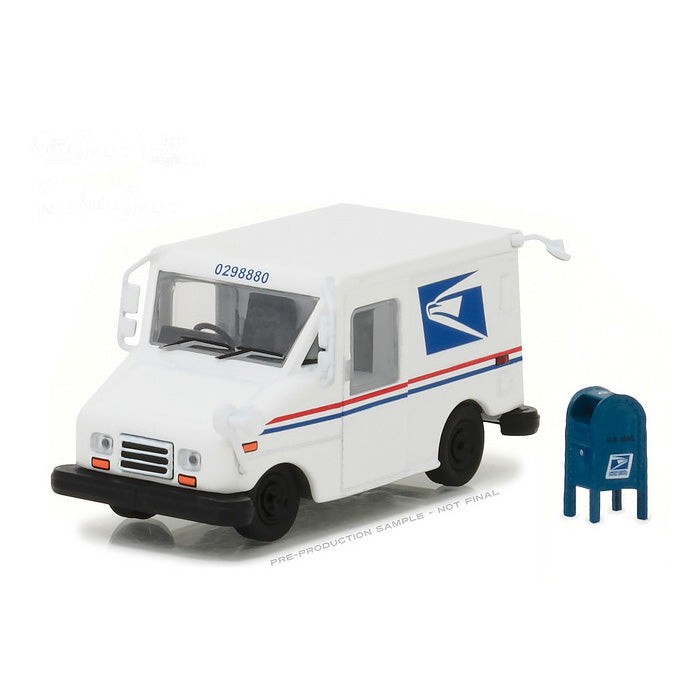 1/64 United States Postal Service Long Life Postal Delivery Vehicle with Mailbox