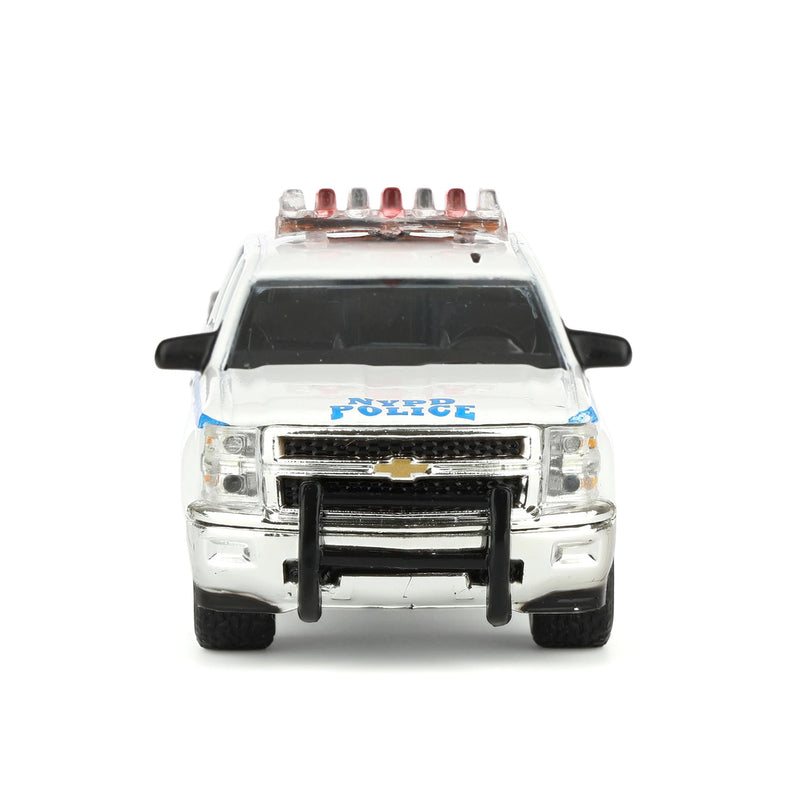 1/64 2015 Chevrolet Silverado by GreenLight Collectibles, New York City Police Dept (NYPD)