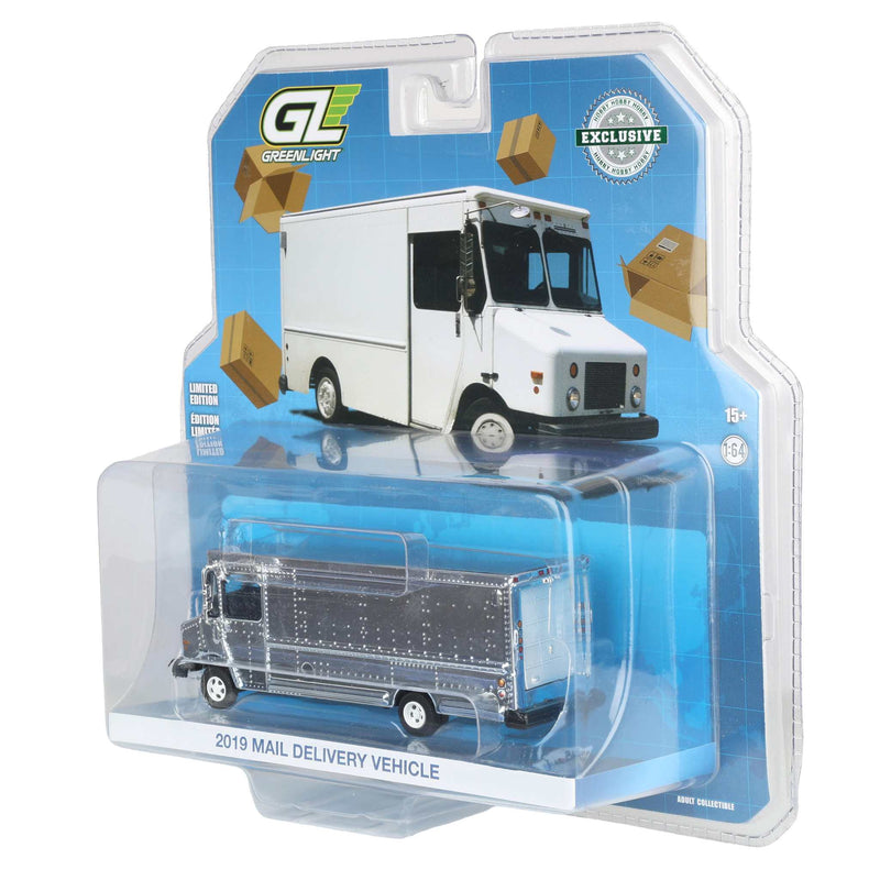 Gray Chrome Chase Unit ~ 1/64 2019 Mail Delivery Vehicle