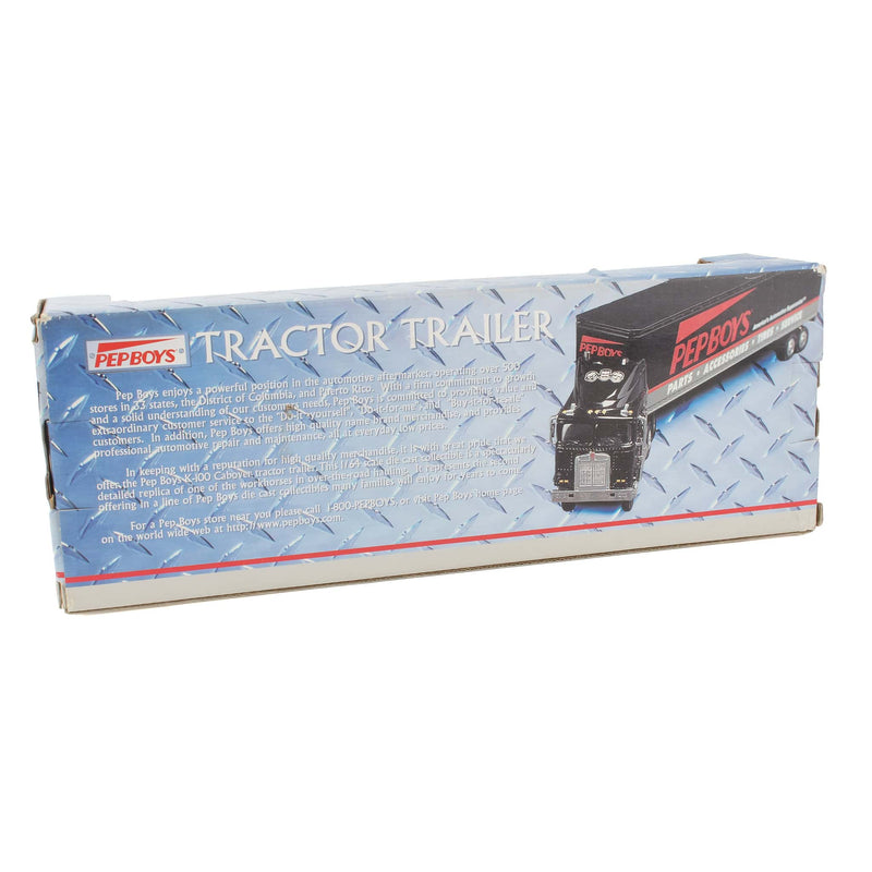 1/64 Kenworth Semi Truck and Box Trailer by Liberty Classics Inc for SpecCast, Pep Boys