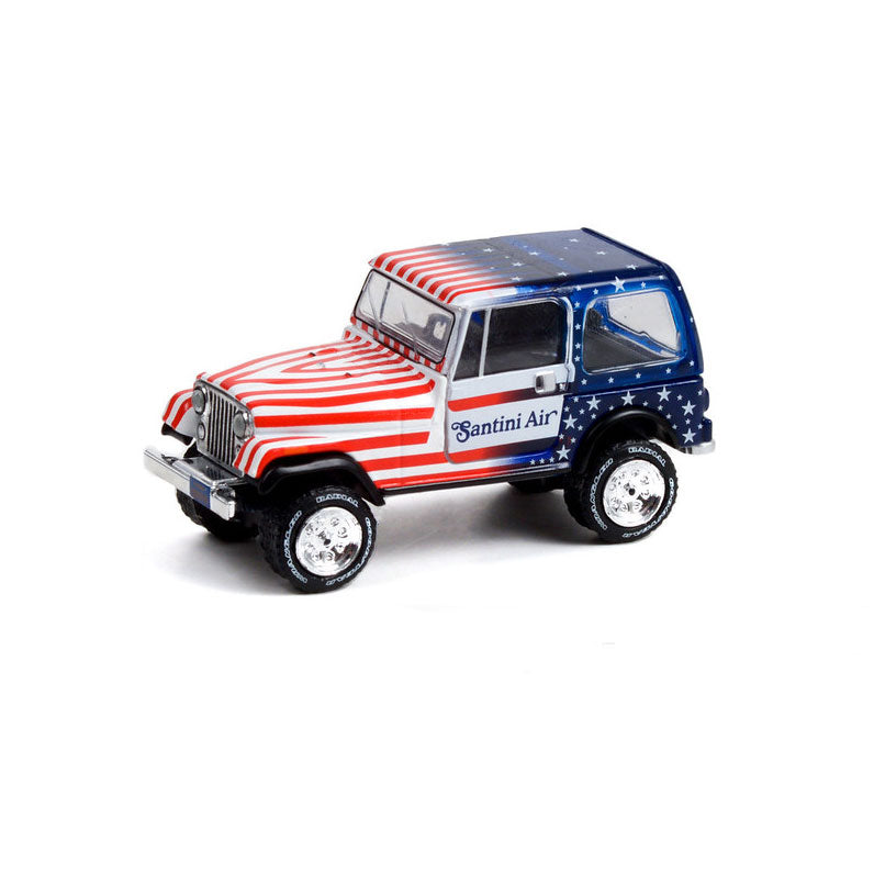 1/64 1982 Jeep CJ-7, Santini Air, Greenlight Collectibles