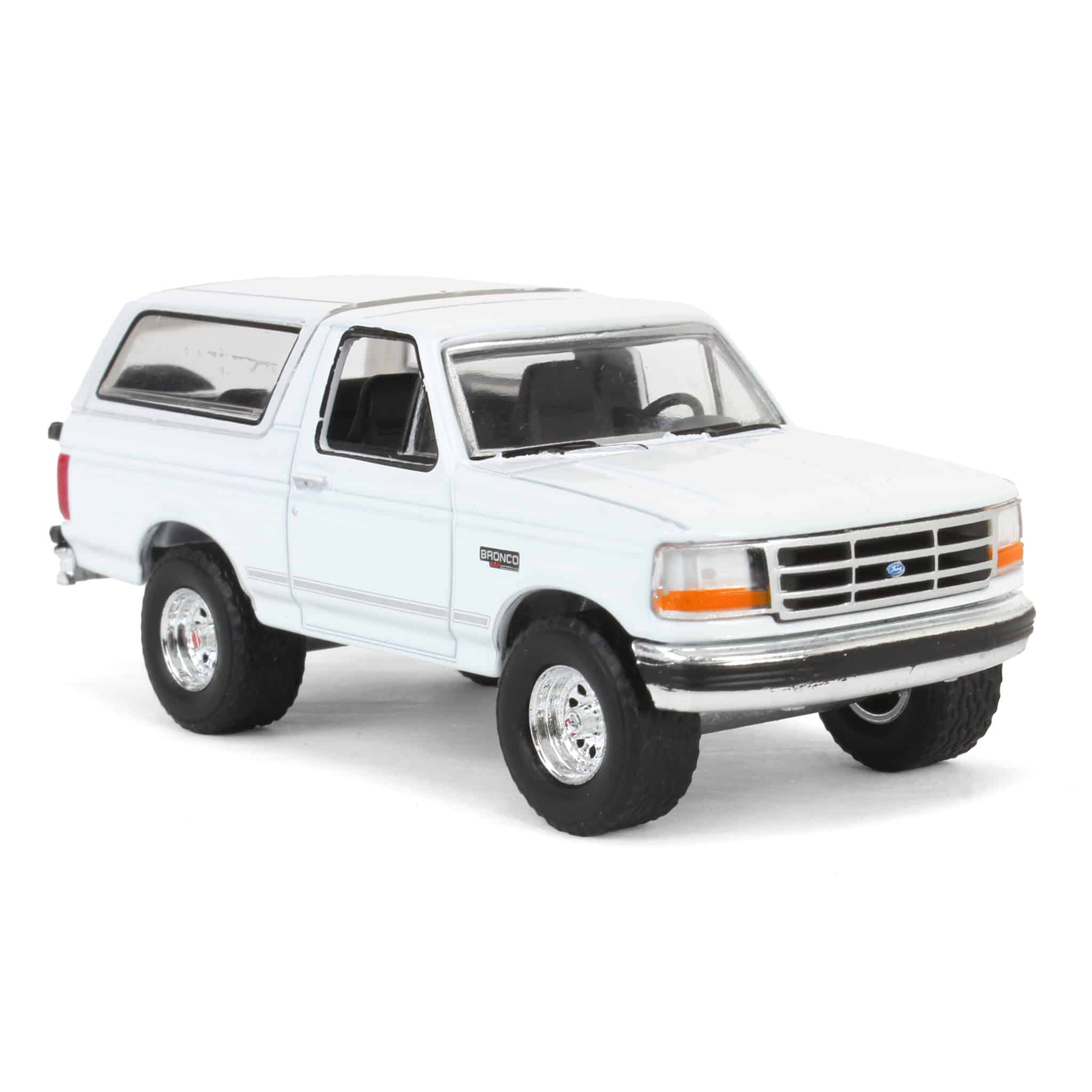 1/64 Ford Bronco ブロンコ　フォード　ホワイト　合金ミニカー 1/64 1993 Ford Bronco XLT, Oxford White, Hobby Exclusive — Outback