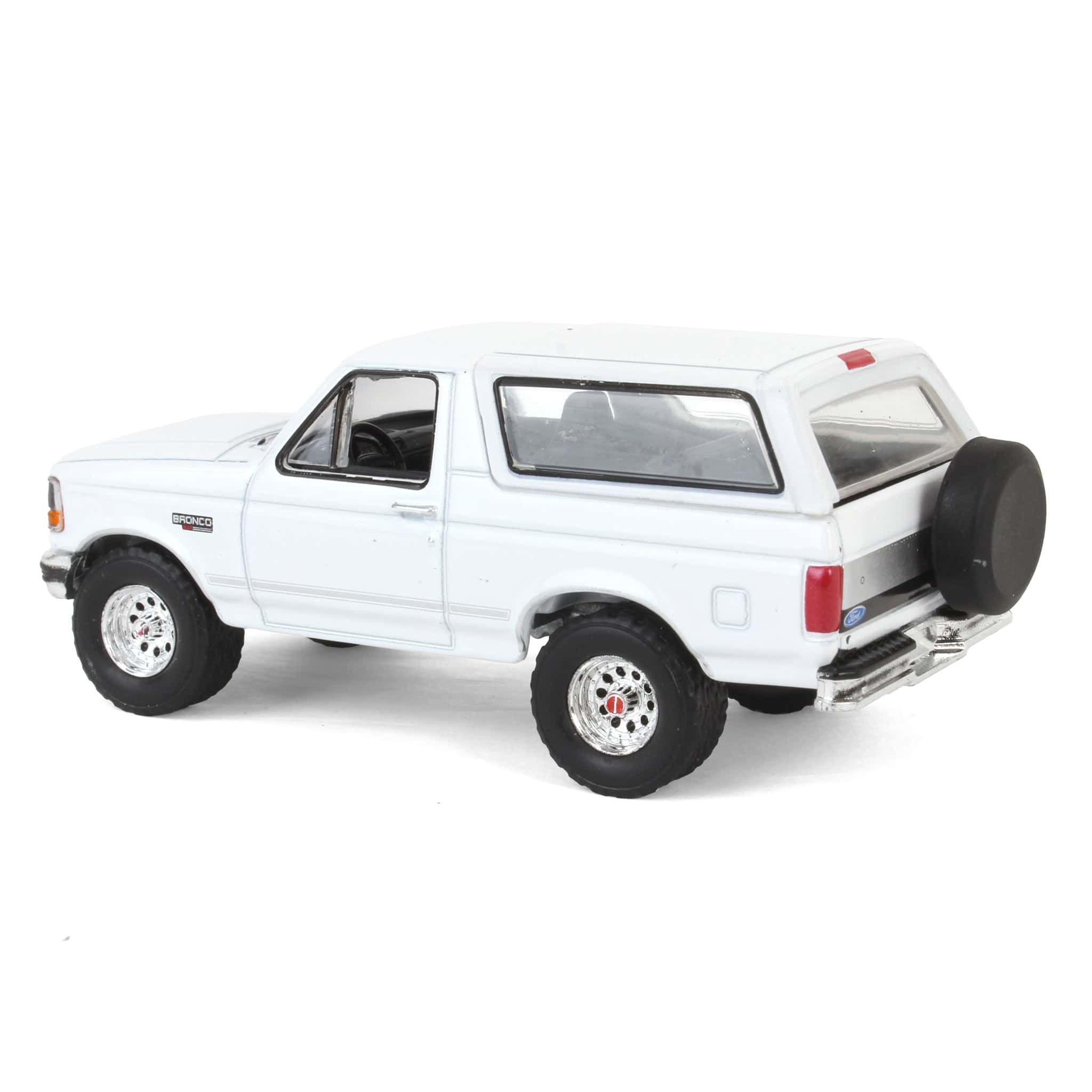 1/64 Ford Bronco ブロンコ　フォード　ホワイト　合金ミニカー 1/64 1993 Ford Bronco XLT, Oxford White, Hobby Exclusive — Outback
