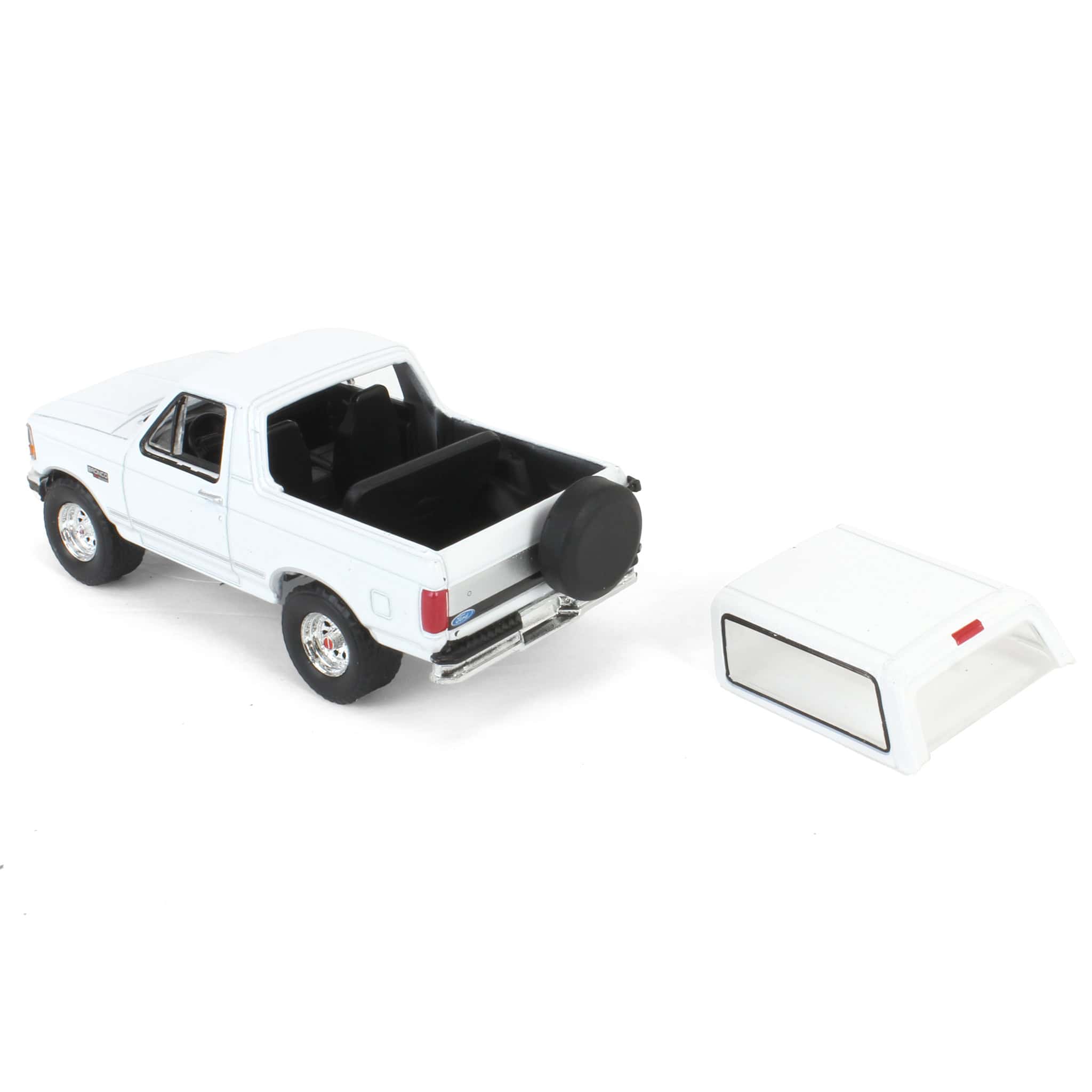 1/64 Ford Bronco ブロンコ　フォード　ホワイト　合金ミニカー 1/64 1993 Ford Bronco XLT, Oxford White, Hobby Exclusive — Outback