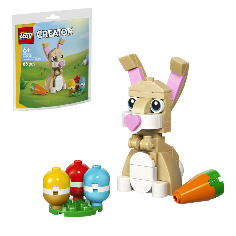 LEGO® Creator Cute Easter Bunny, 66 Pieces