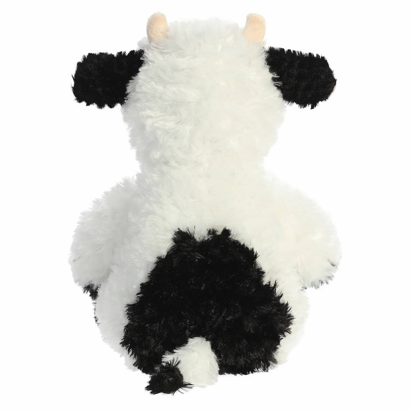 Black & White Cow 12 inch Tubbie Wubbies Plush by Aurora