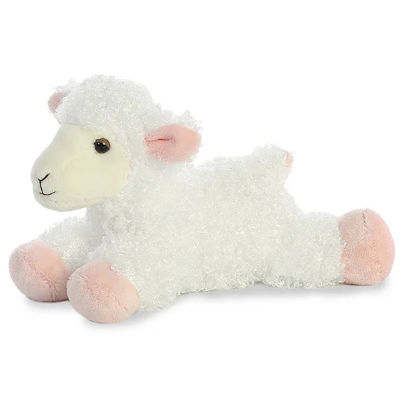 Lana Lamb 8 inch Mini Flopsie Plush by Aurora