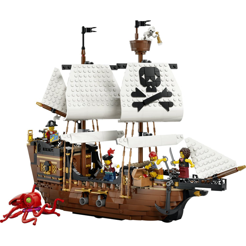 LEGO® Creator 3-in-1 Iconic Pirate Ship Building Set, 1,074 Pieces