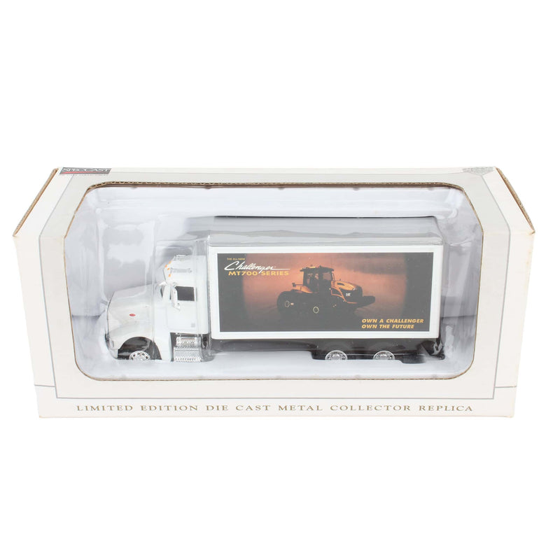 1/64 Challenger MT700 Series Tractor "Own the Future" Peterbilt 385 Van Box Truck