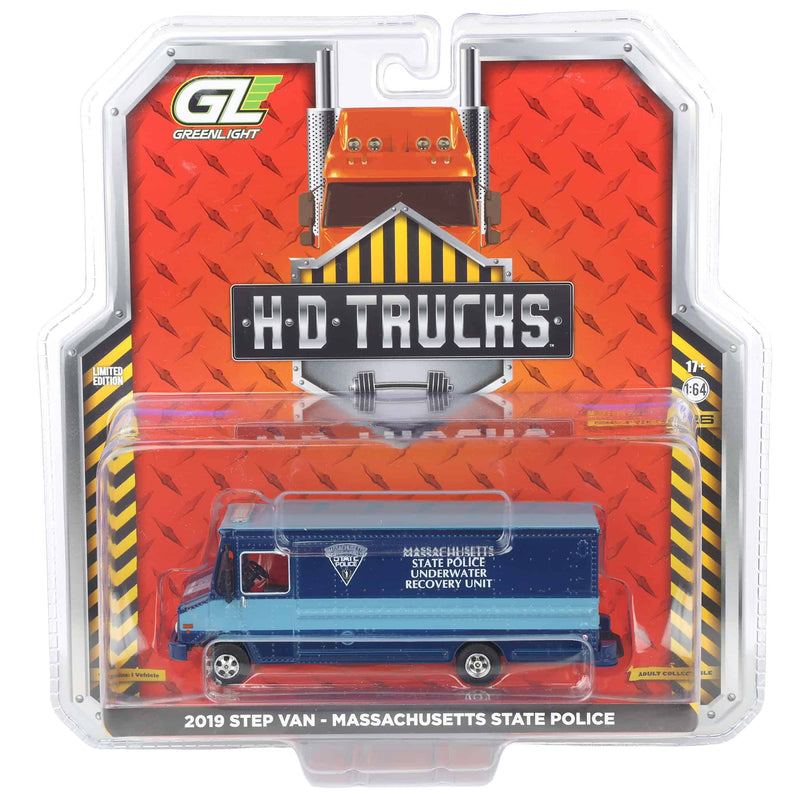 1/64 2019 Step Van, Massachusetts State Police Underwater Recovery Unit, H.D. Trucks Series 26