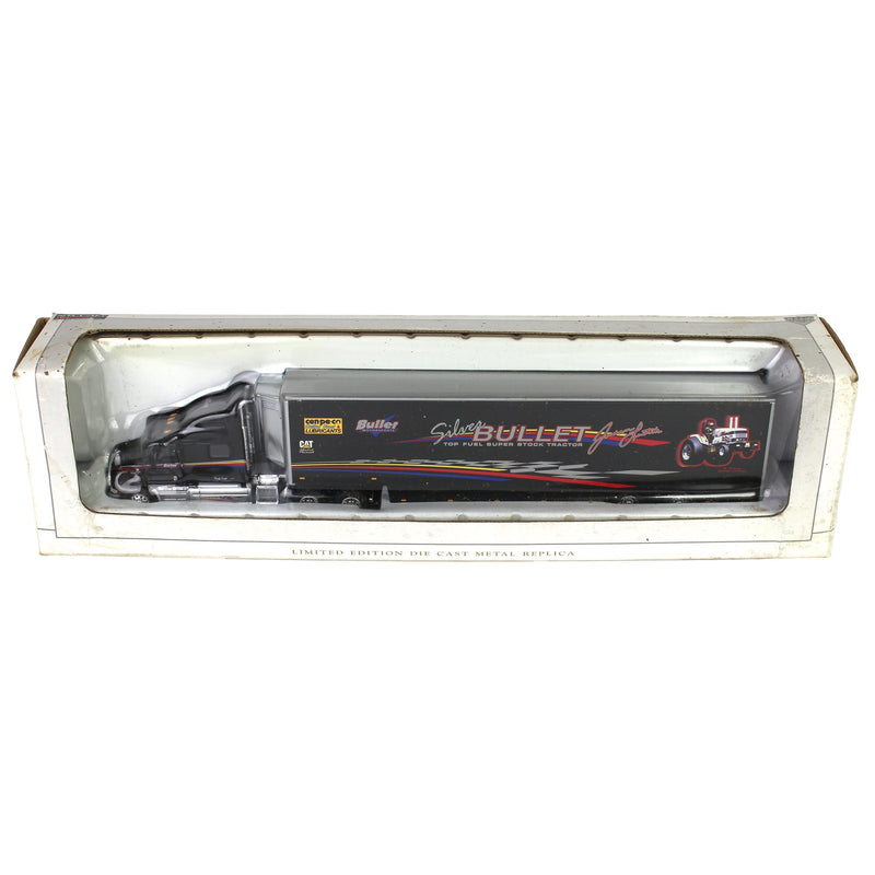 1/64 Silver Bullet Peterbilt 387 with Dropbed Reefer