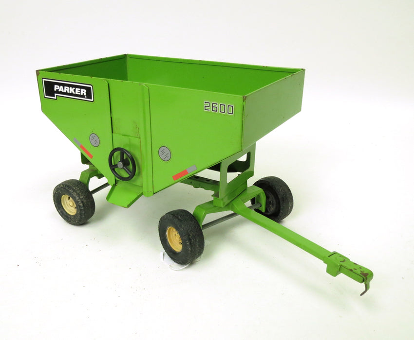 1/16 Parker Lime Green Steel Gravity Wagon