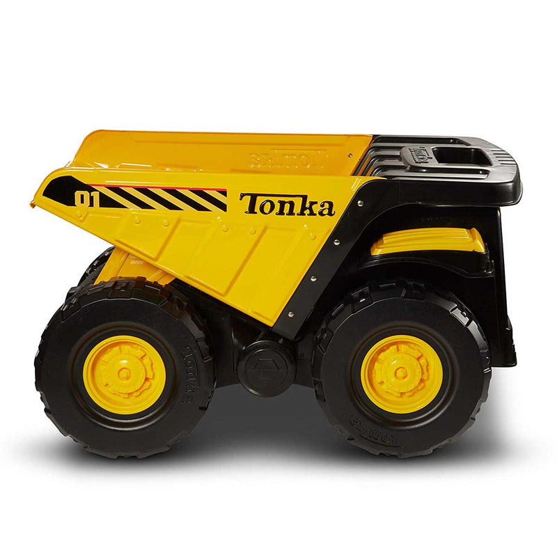 (B&D) Tonka Steel Classics Large Toughest Mighty Dump Truck - Damaged Item