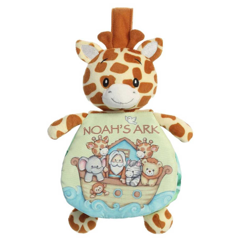 Noah's Ark 9in Giraffe Story Pals Soft Books Plush Animal By Ebba