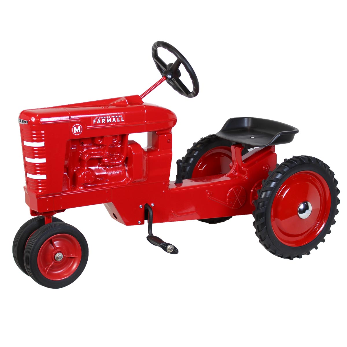 ミニカー　アメリカントラクター　McCORMICK FARMALL International Harvester Farmall M Narrow Front Pedal Tractor