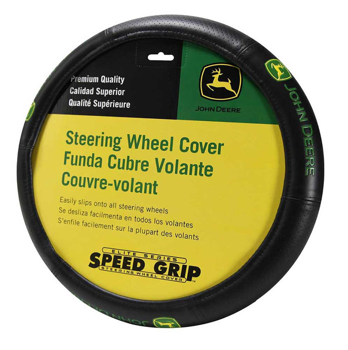 John Deere Elite Grip Steering Wheel Cover