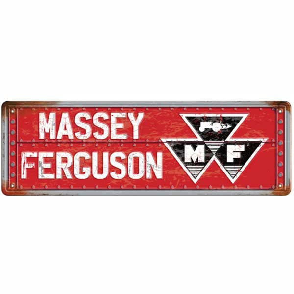 Massey Ferguson Logo Metal Vintage Sign