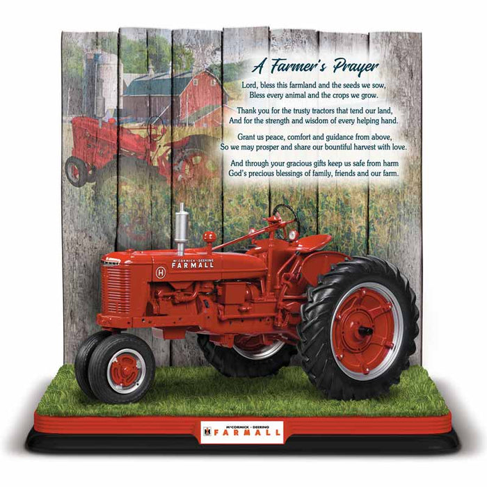 Farmall H "A Farmer's Prayer" Resin Sculpture by Bradford Exchange