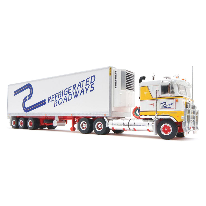 1/64 Refrigerated Transport Freight Semi by Highway Replicas