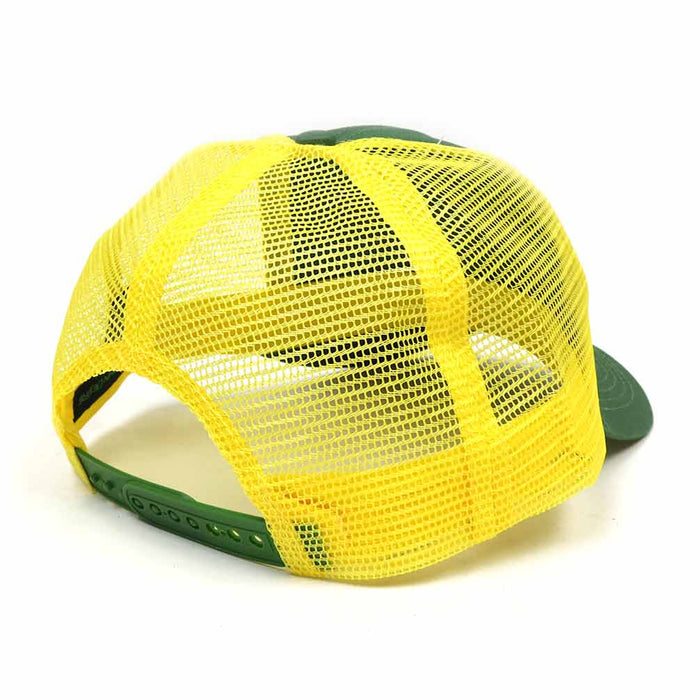 John Deere Logo Cap Green with Yellow Mesh Back