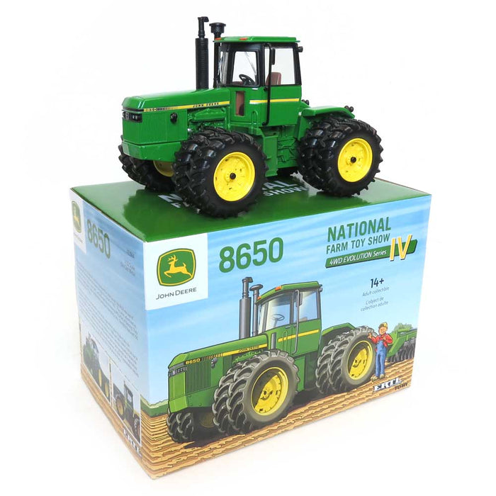 1/32 John Deere 8650 4WD with Front & Rear Duals, 2016 National Farm Toy Show