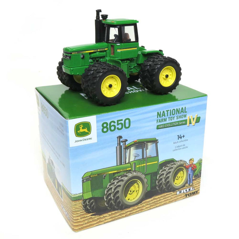 1/64 John Deere 8650 4WD Tractor with Duals, 2016 National Farm Toy Show
