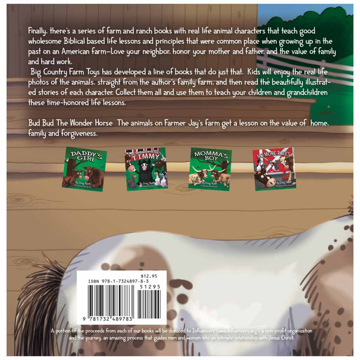 "Bud Bud the Wonder Horse" Children's Book by Greg Huett
