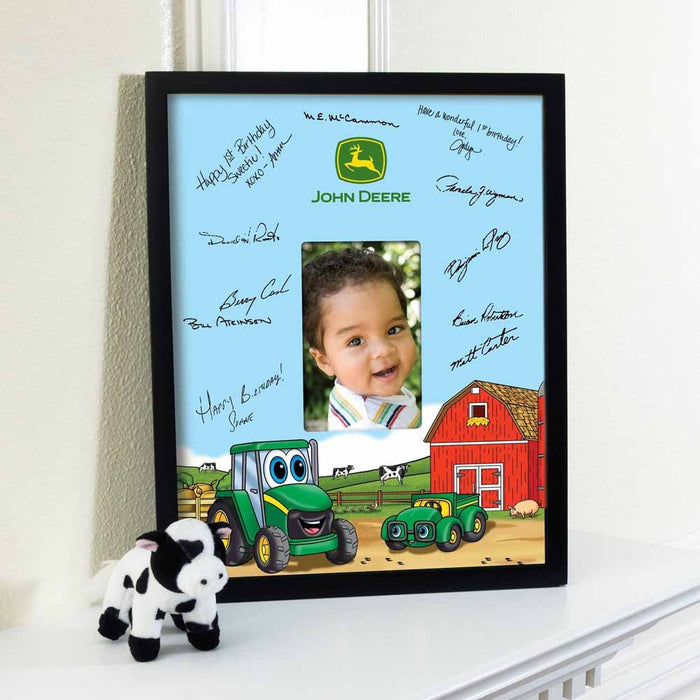 Johnny Tractor Framed Signature Matte