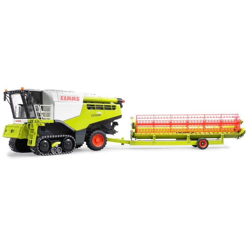 1/16 Claas Lexion 780 Terra Trac Combine with Header & Transporter by Bruder