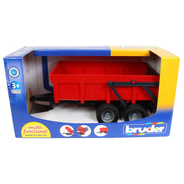 1/16 Bruder Red Tipping Trailer