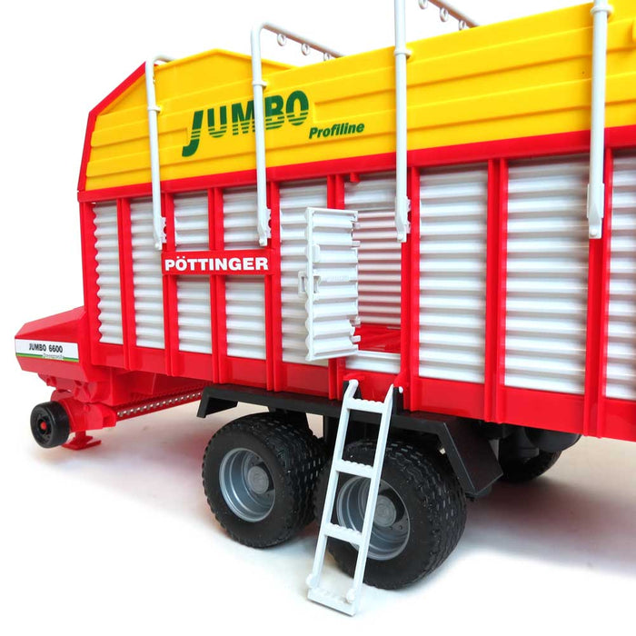 1/16 Pottinger Jumbo 6600 Profiline Forage Wagon by Bruder