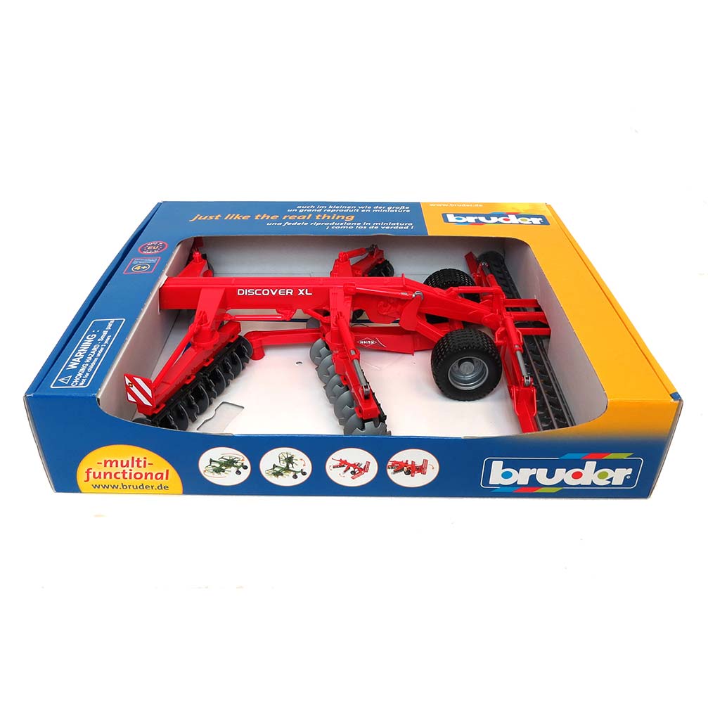 1/16 Kuhn Discover XL Disc Harrow by Bruder — Outback Toys