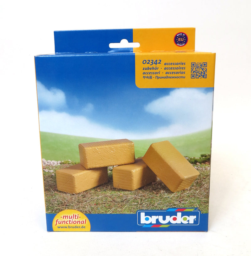 1/16 Bruder Large Square Hay Bales 4 Pack