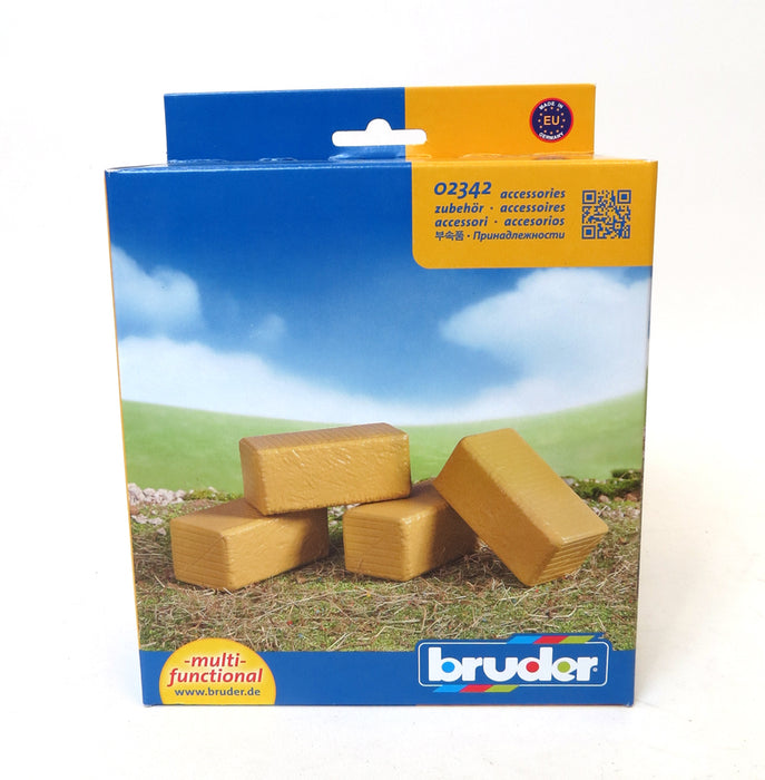 1/16 Bruder Rectangular Hay Bales Rectangular 4 Pack