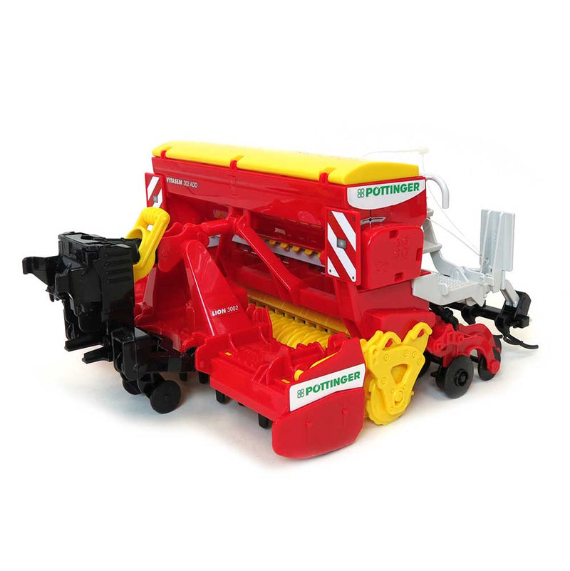 1/16 Pottinger Vitasem 302 ADD Harrow-Mounted Seed Drill by Bruder