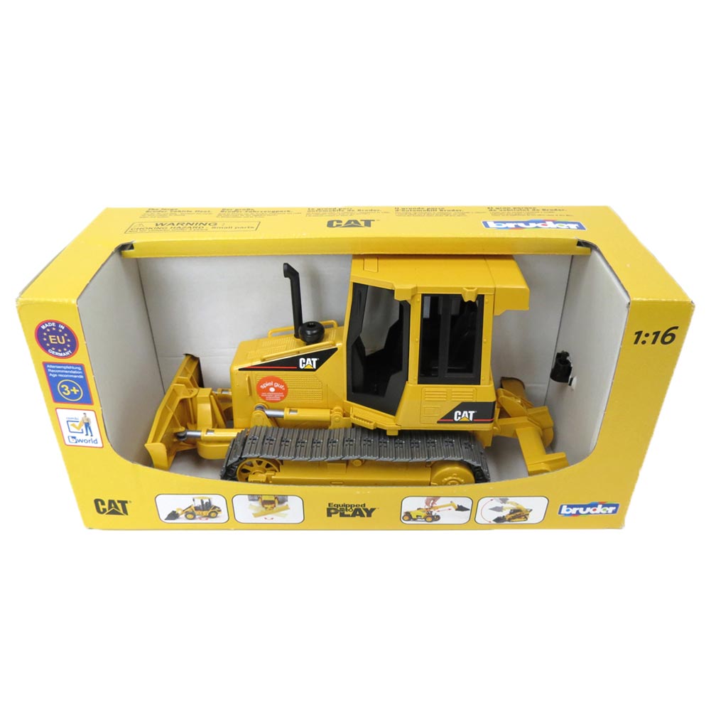 1/16 CAT Track-Type Bulldozer with Ripper by Bruder — Outback Toys