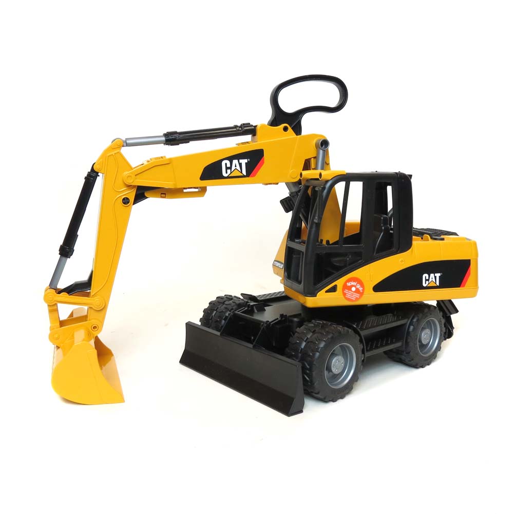 1/16 Caterpillar Wheel Excavator (Plastic) by Bruder — Outback Toys