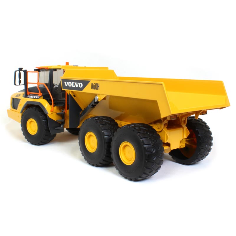 1/16 Bruder Volvo A60H Haul Truck with 5" Mini Volvo Wheel Loader