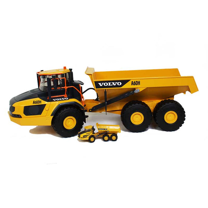 1/16 Bruder Volvo A60H Haul Truck with 5" Mini Volvo Truck