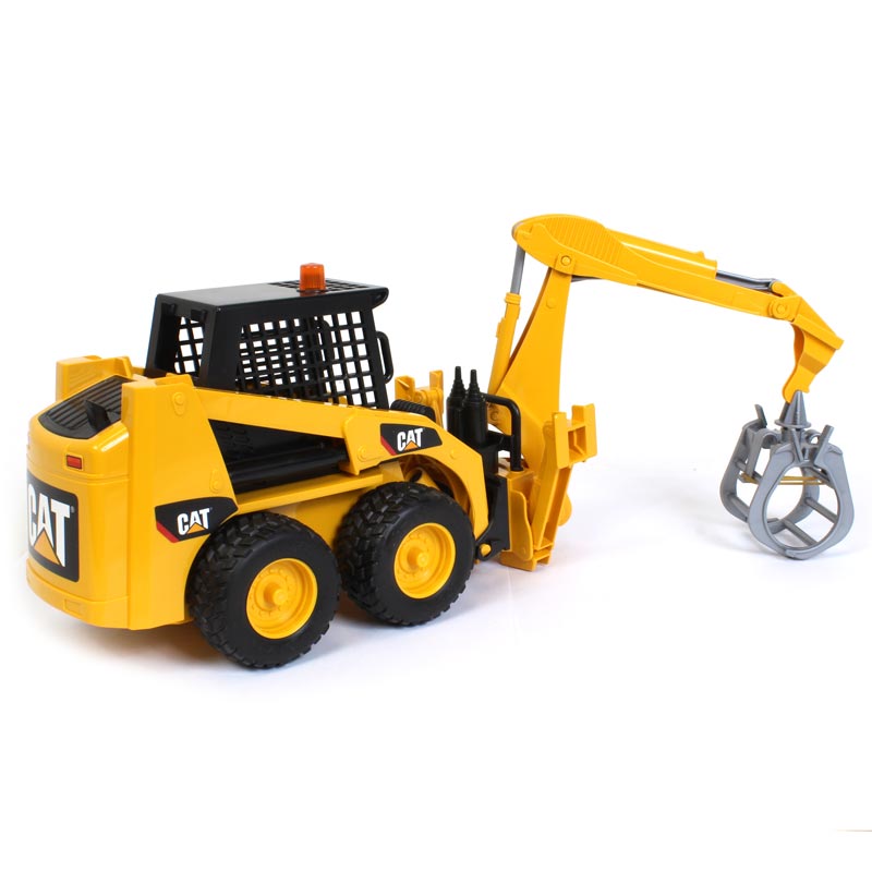 1/16 Cat Skid Steer Loader with Rear Backhoe Attachment