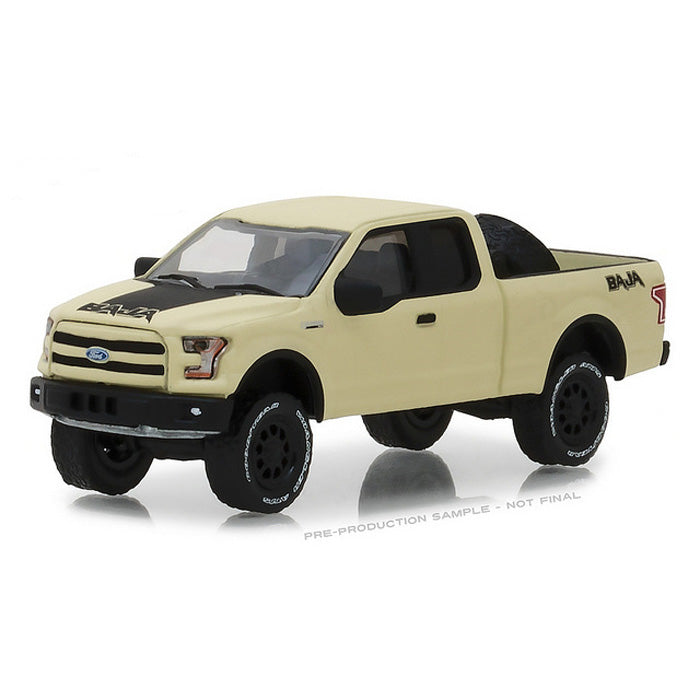 1/64 2016 Ford F-150 with Baja Tire Carrier, All Terrain Series 7 by Greenlight